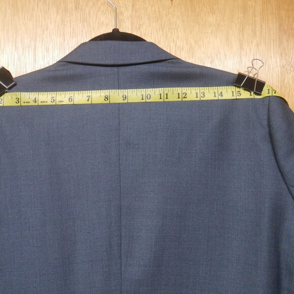 Bindle & Keep Bespoke 2-Piece Suit Steel Blue LGBTQ *Read for Size* - Picture 7 of 16